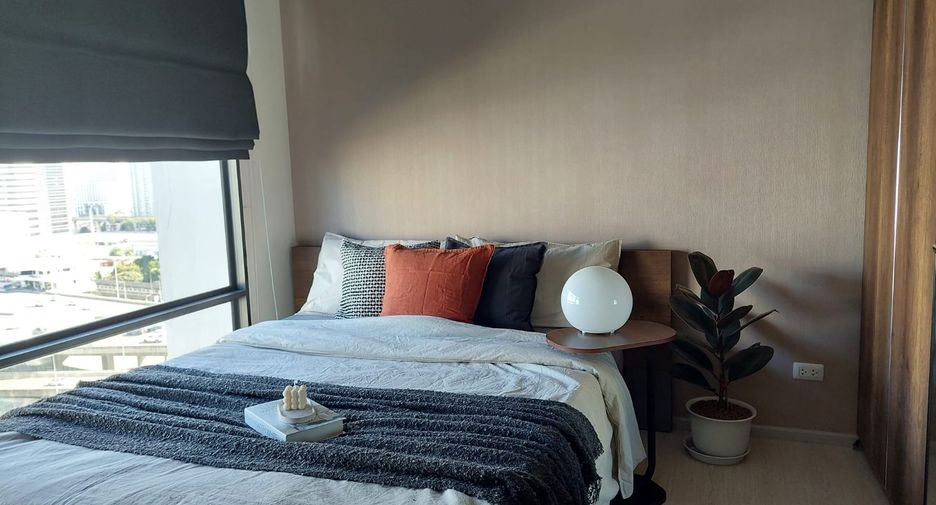 For rent 1 bed condo in Huai Khwang, Bangkok