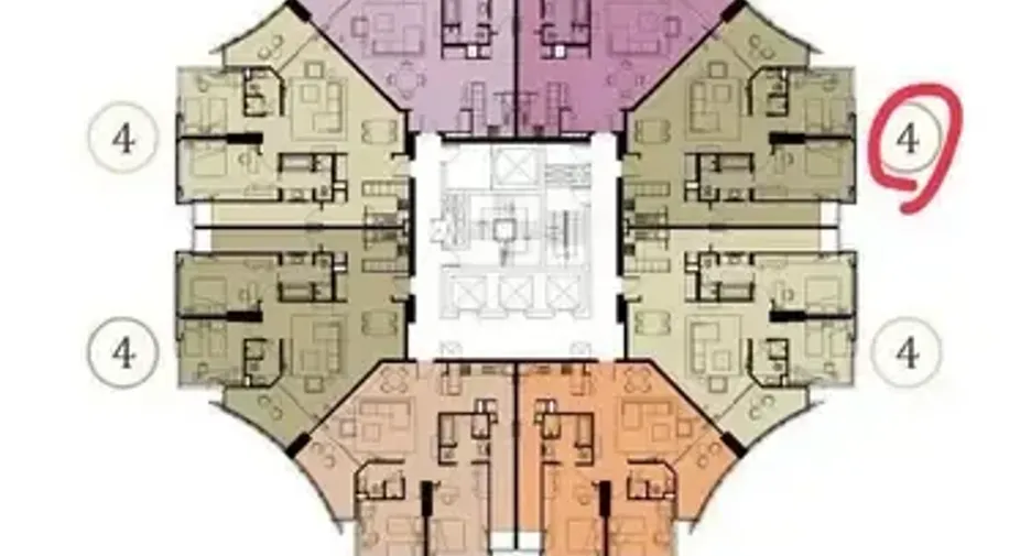 Condo en venta de 4 habitaciones en Bang Kho Laem, Bangkok