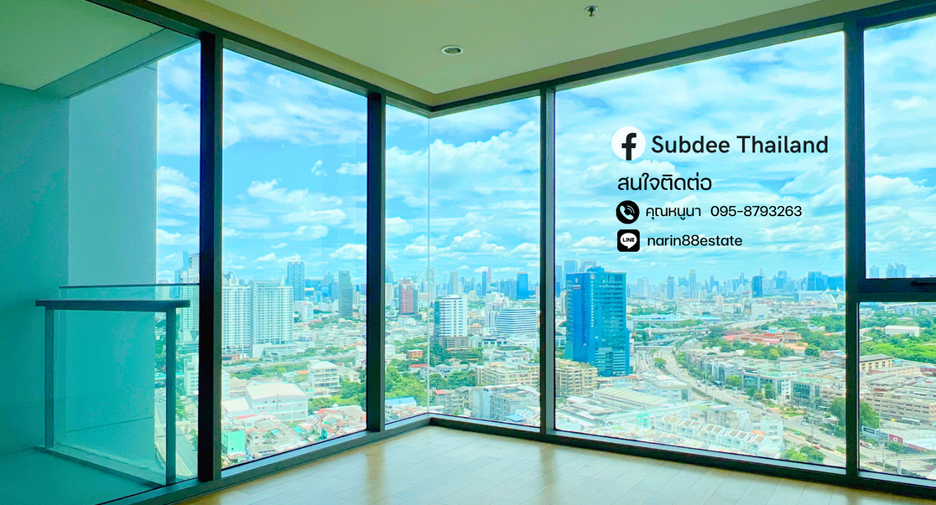 À vendre 2 chambres condo à Yan Nawa, Bangkok
