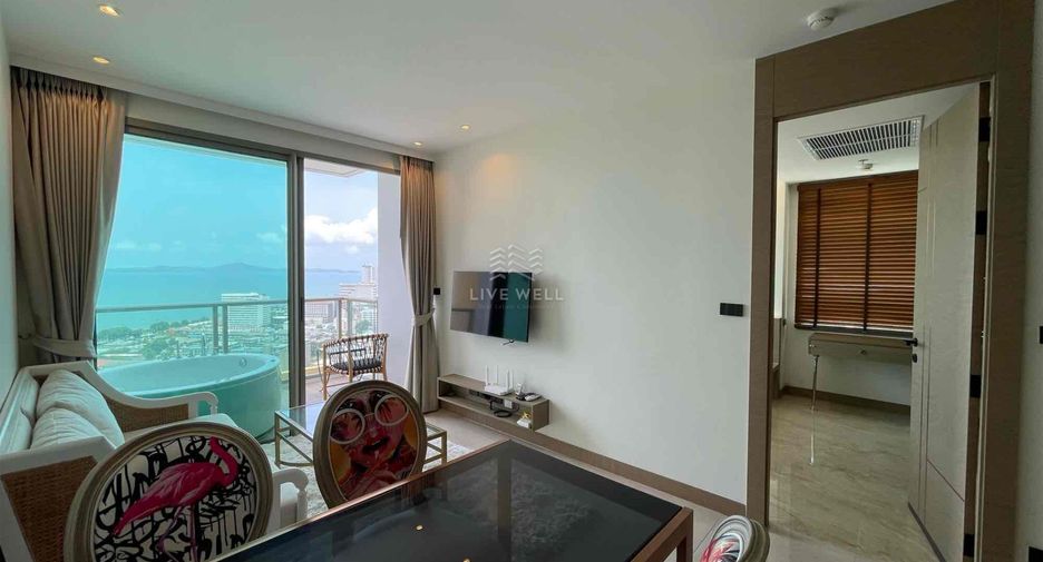 À louer 1 chambre condo à Jomtien, Pattaya