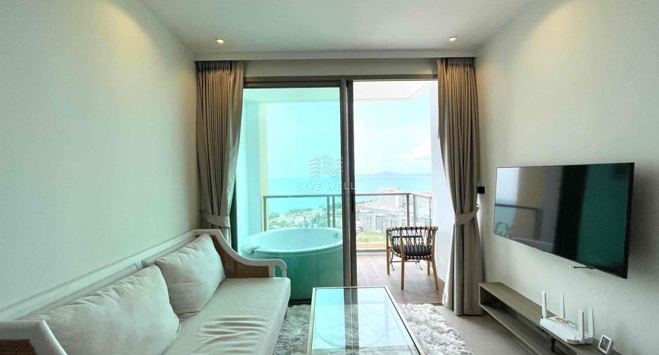 À louer 1 chambre condo à Jomtien, Pattaya