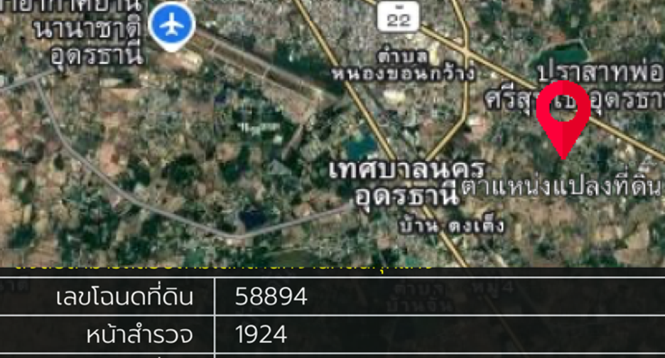Haus zum Kauf mit 3 Zimmer in Mueang Udon Thani, Udon Thani