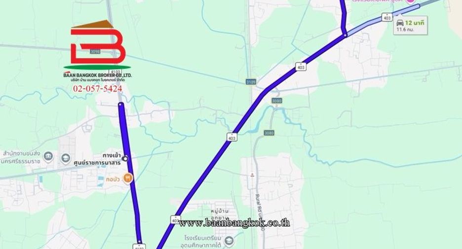 Terreno en venta en Phra Phrom, Nakhon Si Thammarat