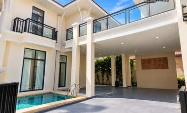 For rent and for sale 4 bedrooms villa in Bang Lamung, Chonburi