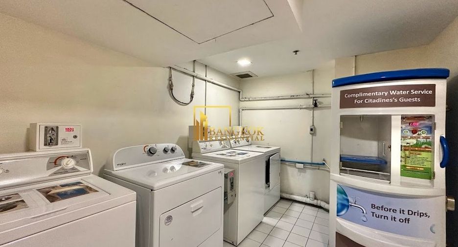 À louer 1 chambre appartement avec services à Khlong Toei, Bangkok
