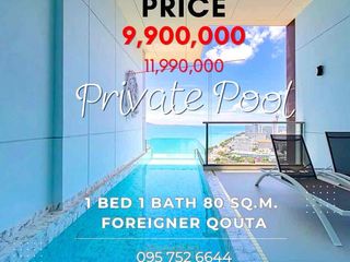 For sale 1 bed condo in Bang Lamung, Chonburi