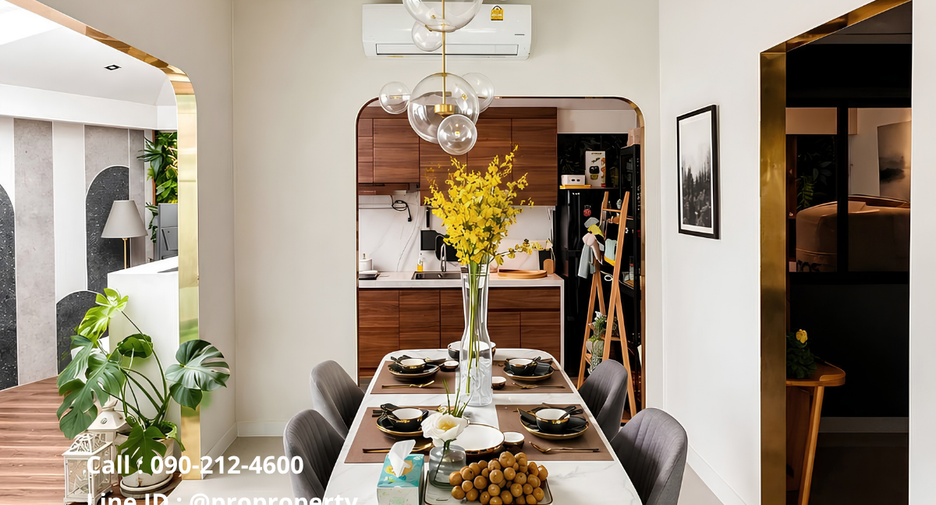 For rent 2 bedrooms townhouse in Lat Krabang, Bangkok