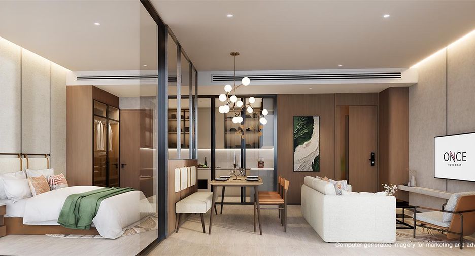 Wohnung zum Kauf mit Studio in Bang Lamung, Chonburi