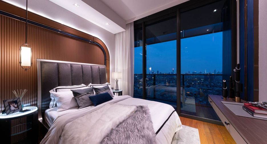 Condo en alquiler de 2 habitaciones en Khlong San, Bangkok