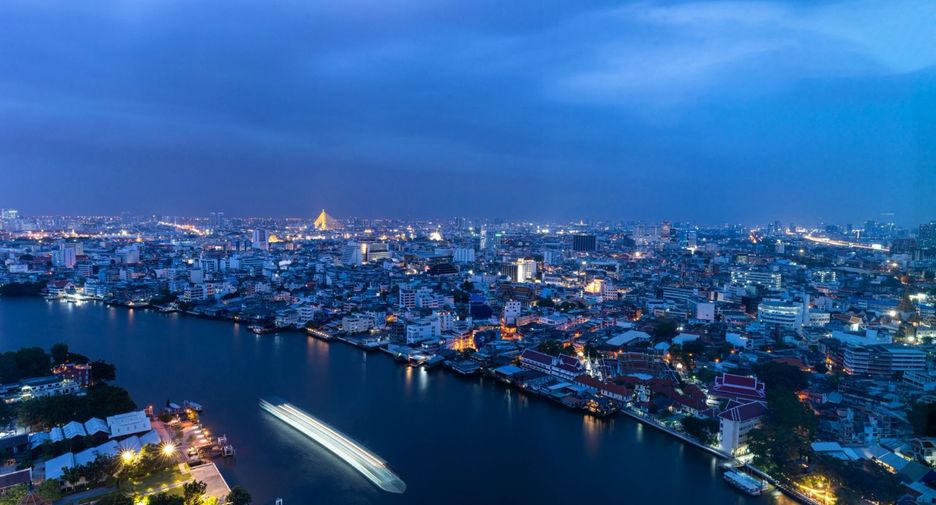 Condo en alquiler de 2 habitaciones en Khlong San, Bangkok