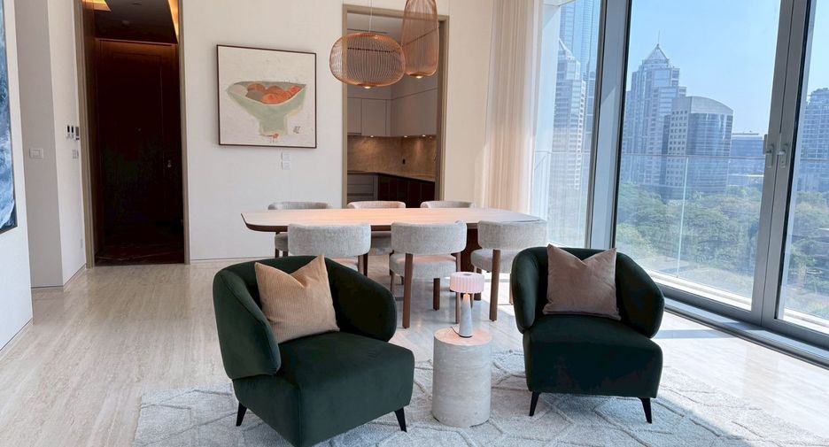 For rent 2 bedrooms condo in Pathum Wan, Bangkok