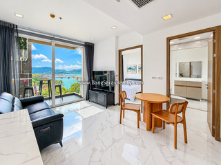 À louer 1 chambre condo à Bang Saray, Pattaya