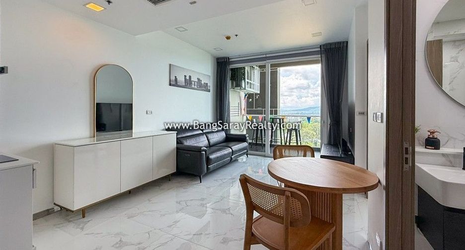 For rent 1 bed condo in Bang Saray, Pattaya