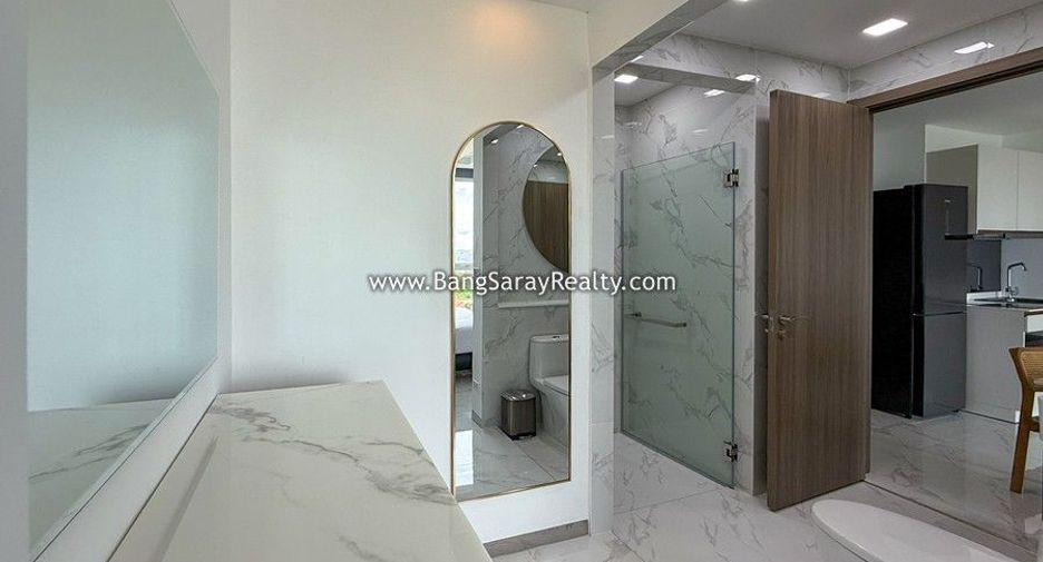 For rent 1 bed condo in Bang Saray, Pattaya