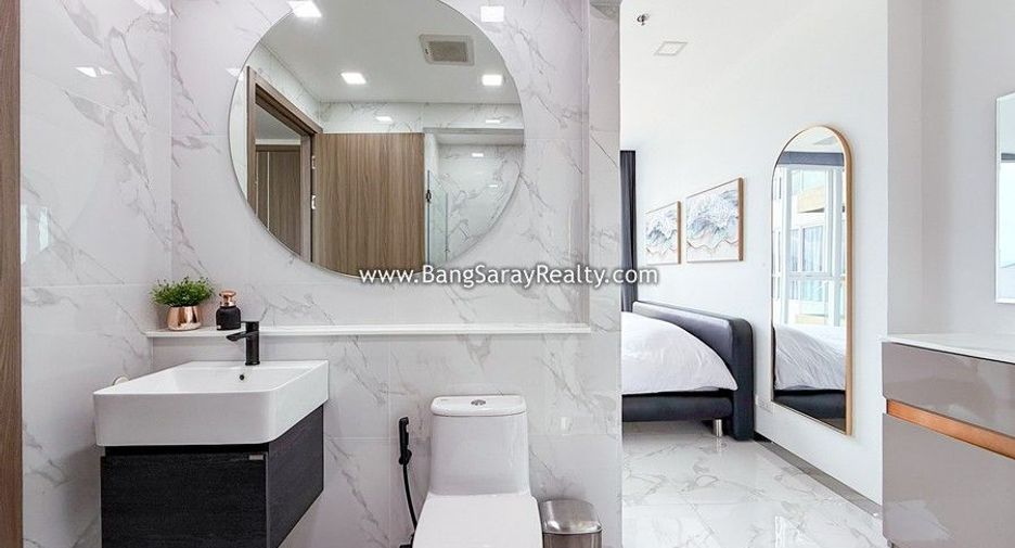 For rent 1 bed condo in Bang Saray, Pattaya