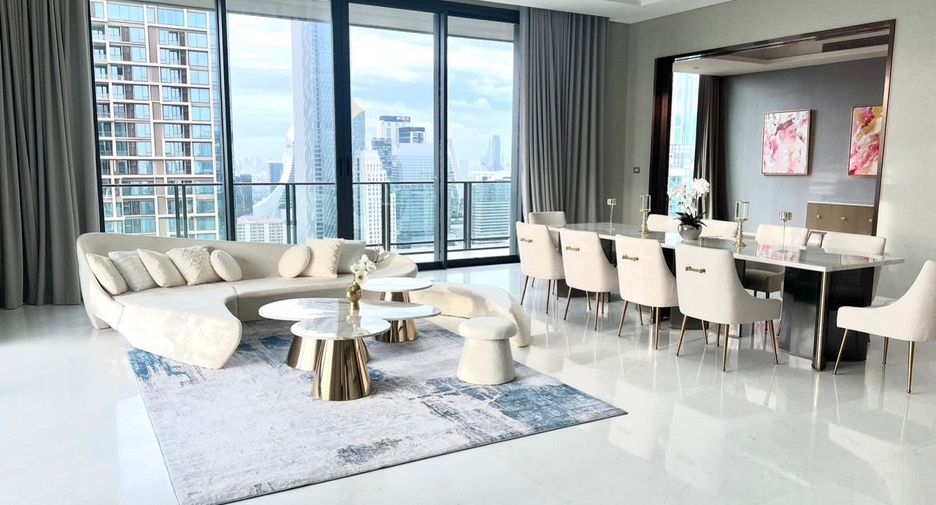 Wohnung zur Miete mit 4 Zimmer in Pathum Wan, Bangkok