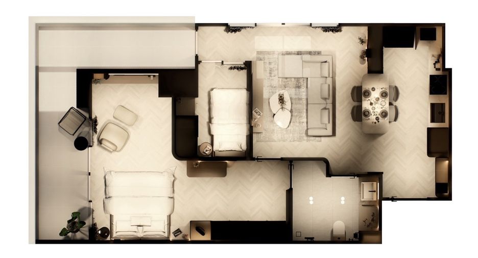 À vendre 2 chambres condo à Mueang Chiang Mai, Chiang Mai