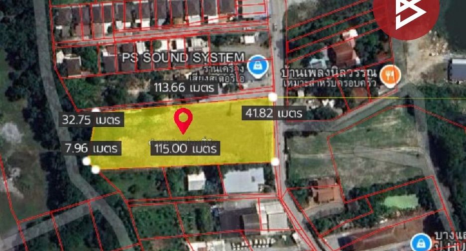 For sale land in Mueang Chon Buri, Chonburi