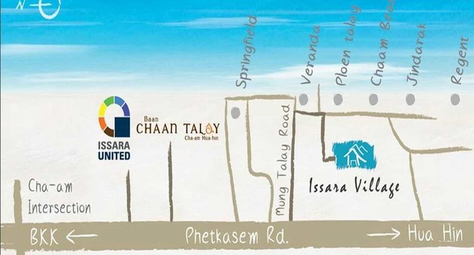 For sale 4 bedrooms condo in Cha Am, Phetchaburi