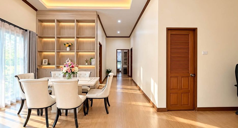 À louer 4 chambres maison à Bang Lamung, Chonburi