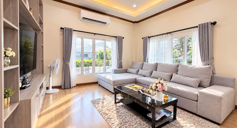 À louer 4 chambres maison à Bang Lamung, Chonburi