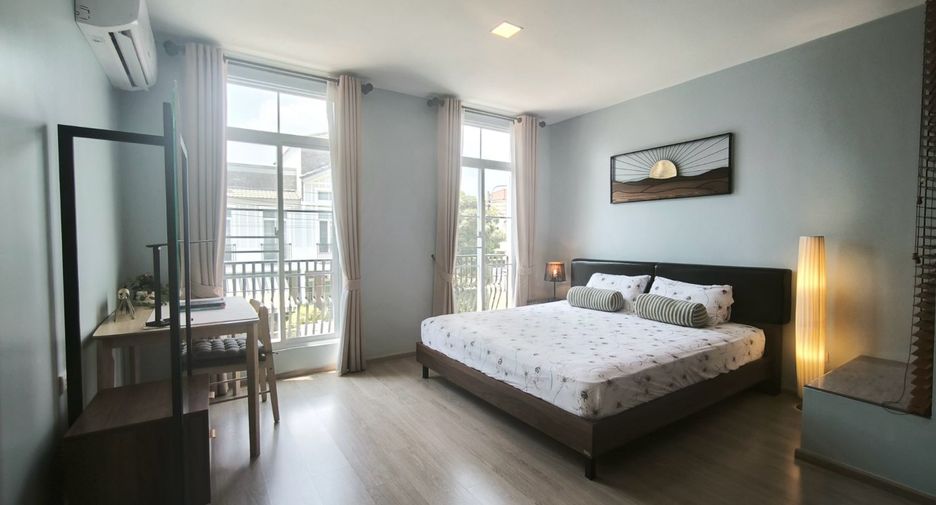 À louer 3 chambres maison de ville à Bang Phli, Samut Prakan