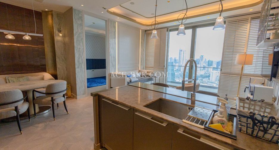 For rent and for sale 2 bedrooms condo in Khlong San, Bangkok