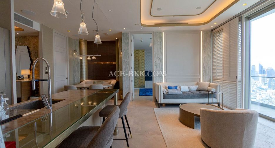 For rent and for sale 2 bedrooms condo in Khlong San, Bangkok