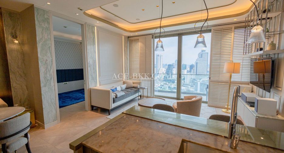 For rent and for sale 2 bedrooms condo in Khlong San, Bangkok