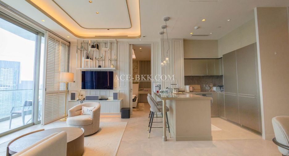 For rent and for sale 2 bedrooms condo in Khlong San, Bangkok