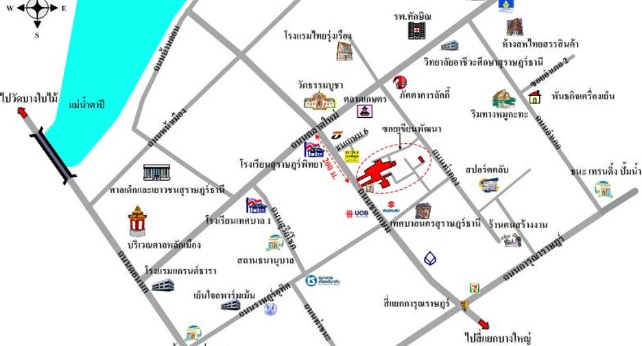 For sale hotel in Mueang Surat Thani, Surat Thani