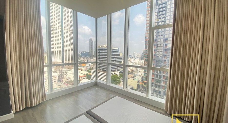 For rent 2 bedrooms condo in Sathon, Bangkok