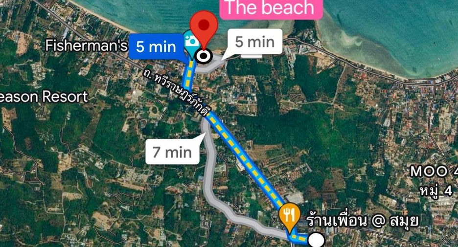 For sale land in Ko Samui, Surat Thani