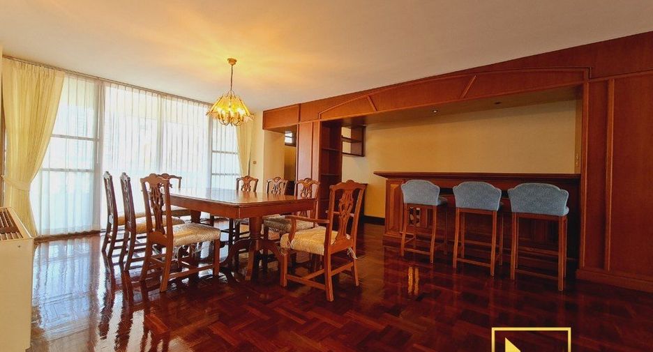 À louer 3 chambres appartement à Khlong Toei, Bangkok