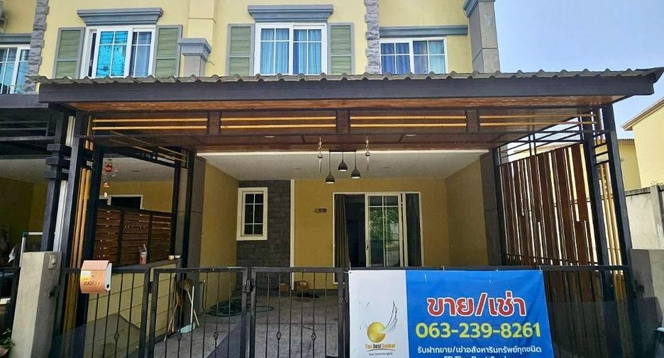 For rent and for sale 4 bed townhouse in Mueang Nonthaburi, Nonthaburi