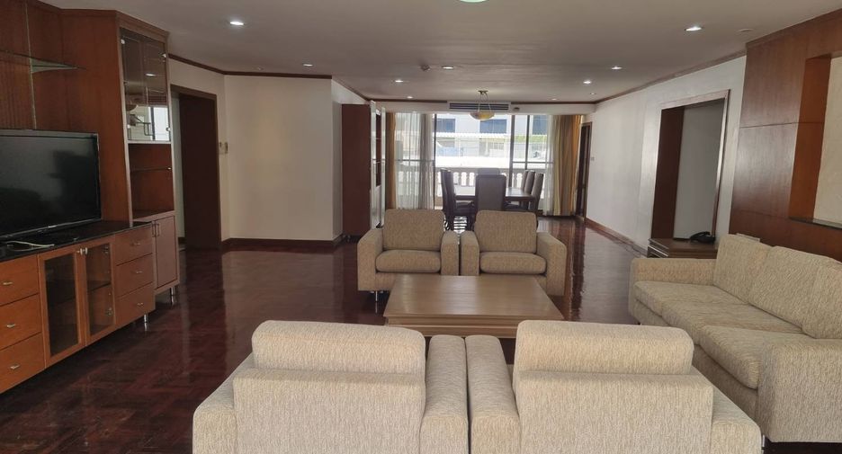 Serviced Apartment zur Miete mit 3 Zimmer in Khlong Toei, Bangkok