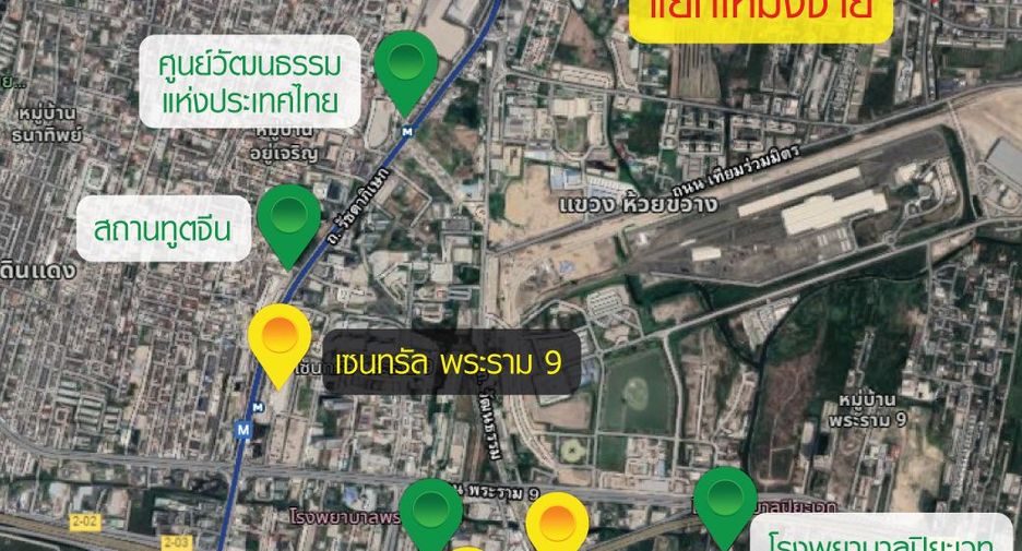 For sale 3 bedrooms retail Space in Huai Khwang, Bangkok