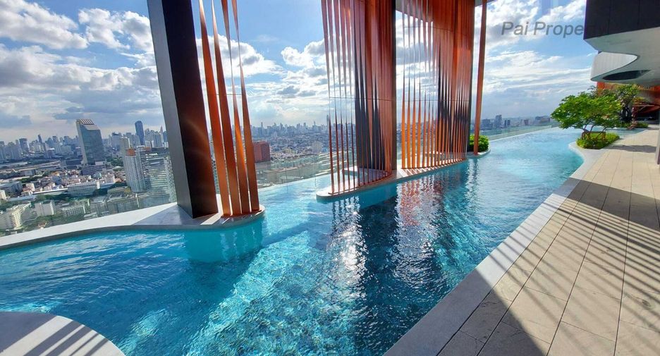 For rent 1 bed condo in Huai Khwang, Bangkok