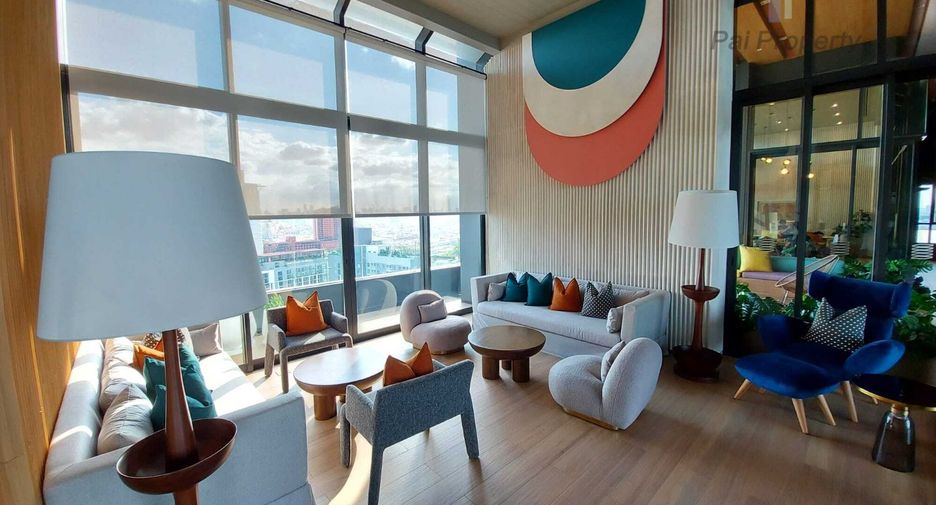 For rent 1 bed condo in Huai Khwang, Bangkok