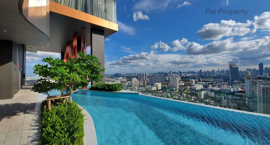 For rent 1 bed condo in Huai Khwang, Bangkok