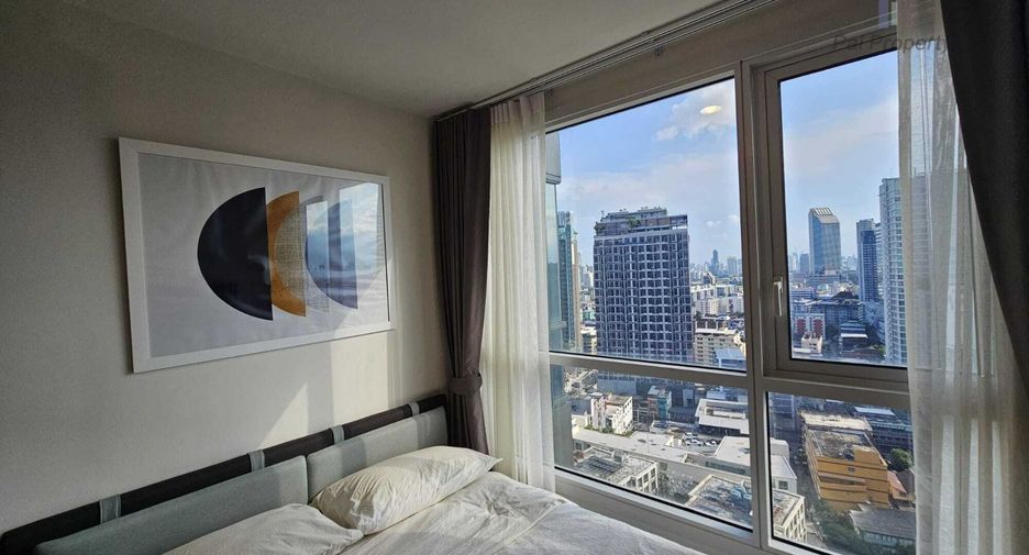 For rent 1 bed condo in Huai Khwang, Bangkok