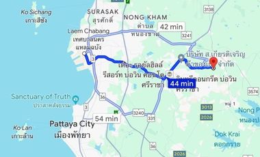 For sale land in Si Racha, Chonburi
