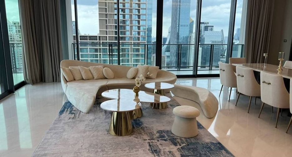 For rent and for sale 3 bedrooms condo in Pathum Wan, Bangkok