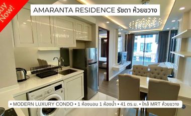 For sale 1 bed condo in Huai Khwang, Bangkok