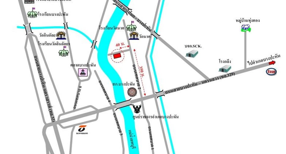 Reihenhaus zum Kauf mit 16 Zimmer in Bang Pahan, Phra Nakhon Si Ayutthaya