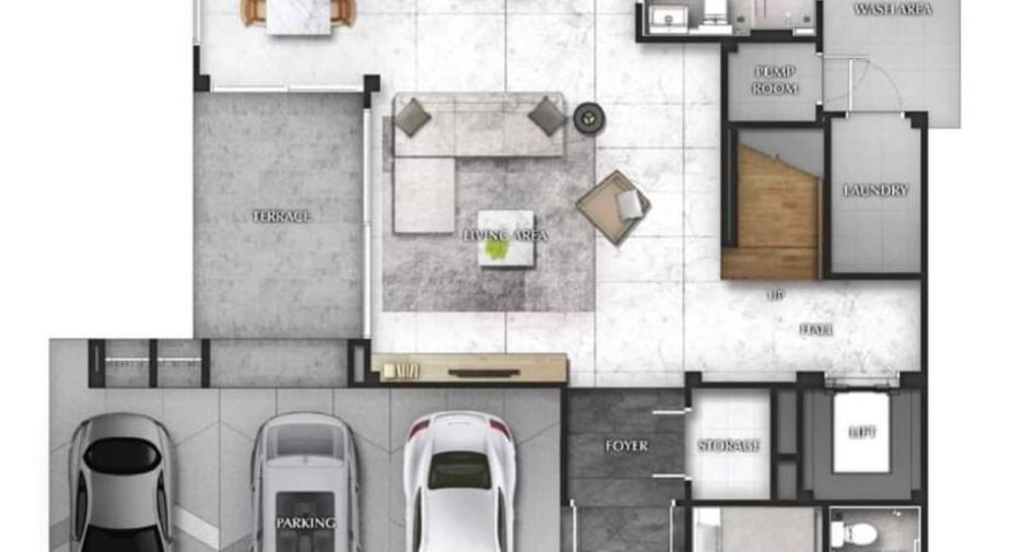 For rent 4 bedrooms house in Suan Luang, Bangkok