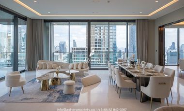 For rent そして for sale 3 Beds condo in Pathum Wan, Bangkok