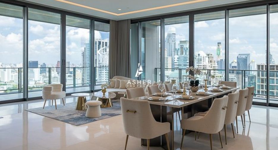 À louer et à vendre 3 chambres condo à Pathum Wan, Bangkok