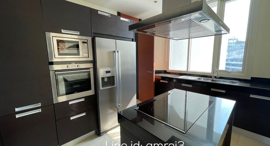 For rent and for sale 3 bedrooms condo in Sathon, Bangkok
