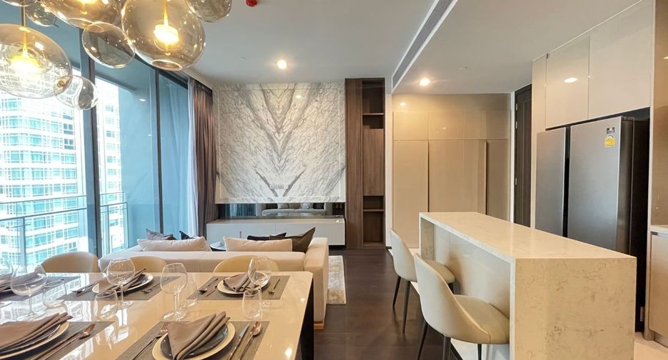For rent 2 bedrooms condo in Khlong Toei, Bangkok